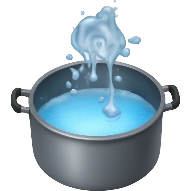 Water (boiling) emoji