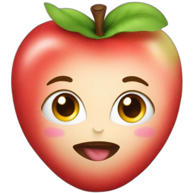 pommes die voll liebe ist emoji