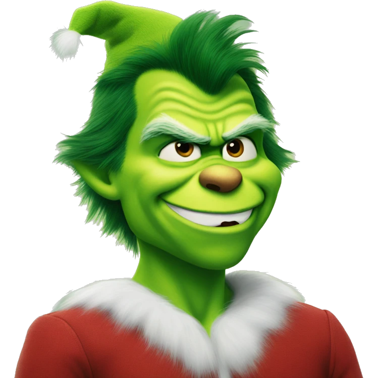 henry cavill as grinch emoji