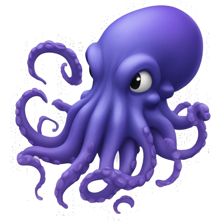 Kraken GG nuance couleur bleu violet emoji