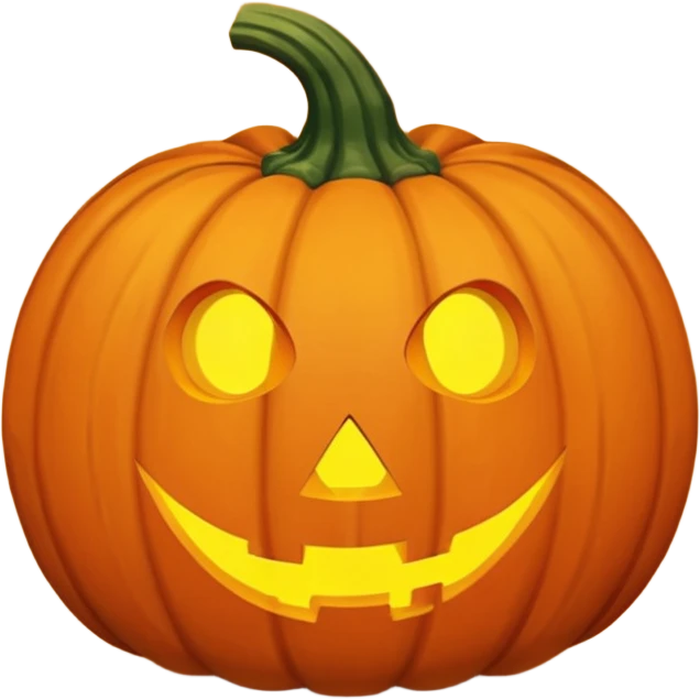 Zucca di halloween luminosa emoji