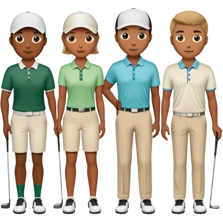 Golf pros  emoji