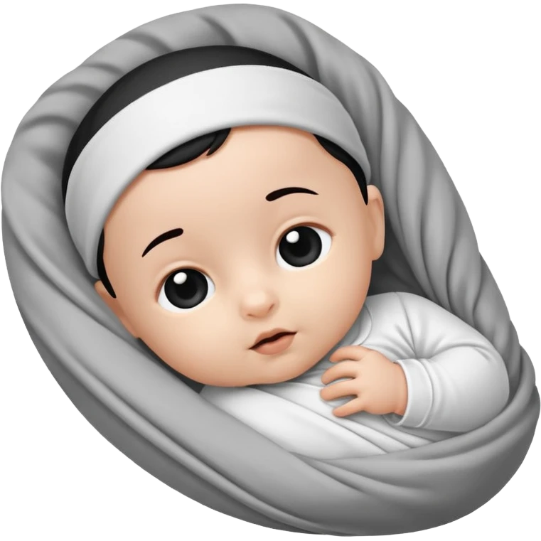 Newborn B&W Photoshoot emoji