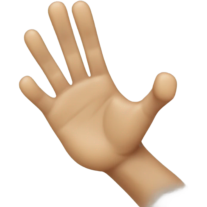 Fingers scratching  emoji
