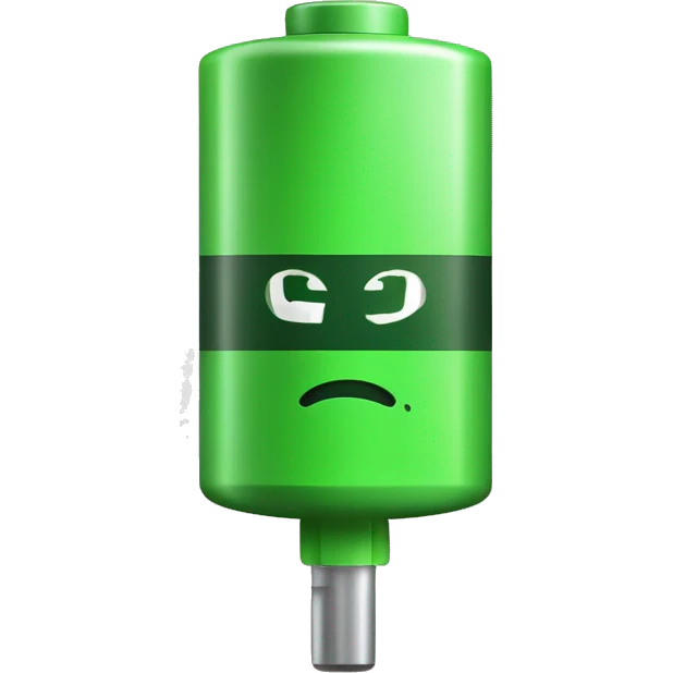 Green Recharge battery icon with the word “REMO”  emoji