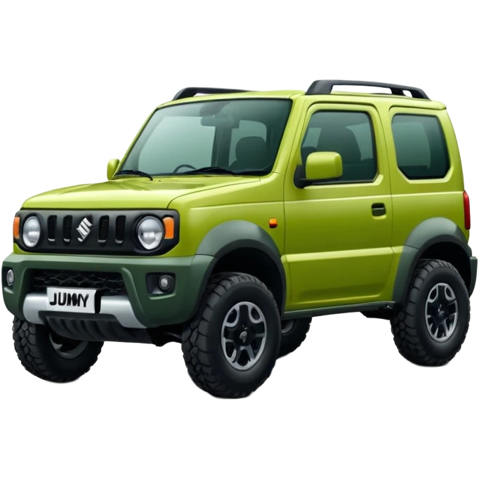 Suzuki jimny green colour emoji
