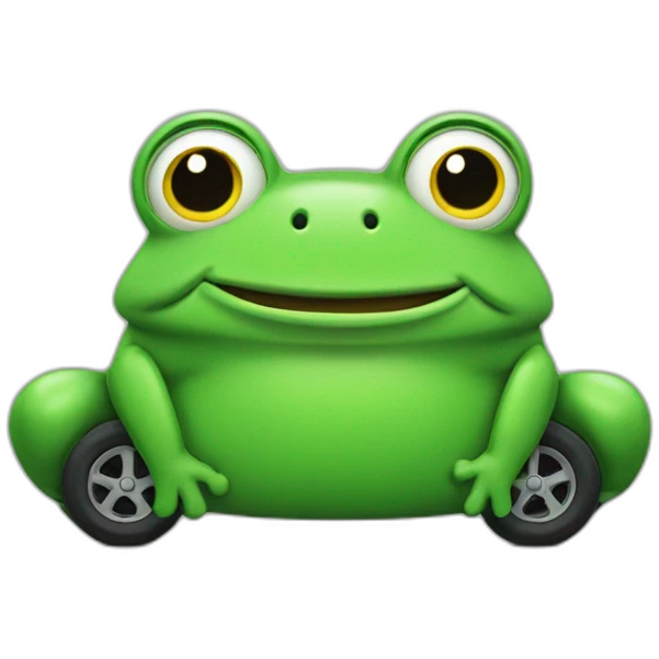 mr frog car emoji