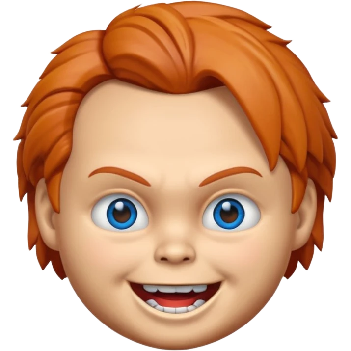 Un emojin de chuky emoji
