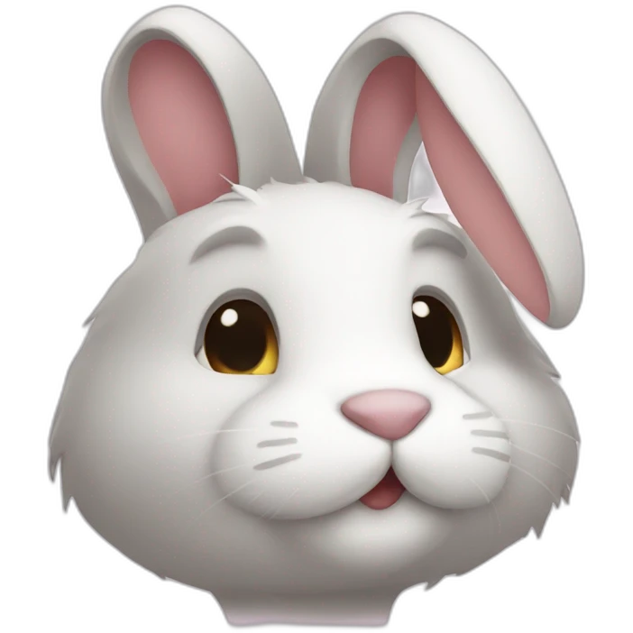 Digital rabbit emoji