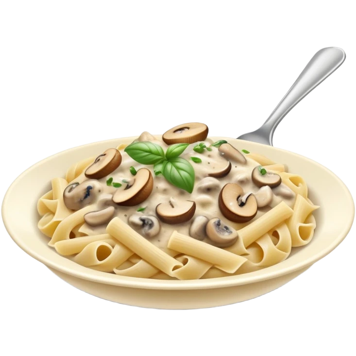 Creamy Mushroom chicken Alfredo emoji
