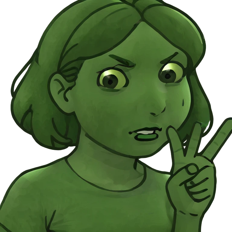 girl with middle finger  emoji