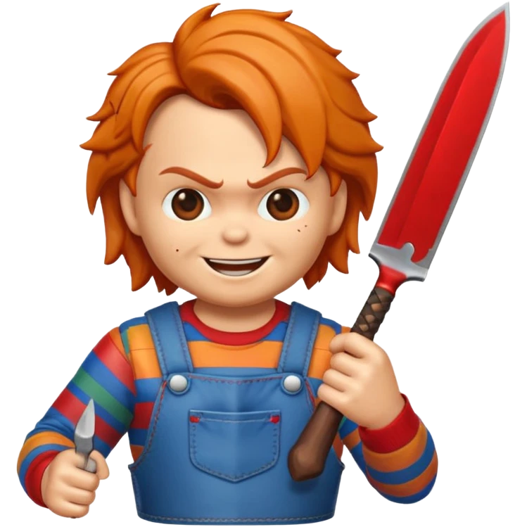 Un emojin de chuky emoji