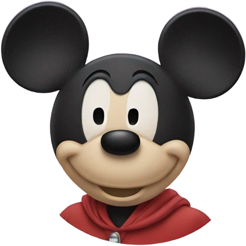 Mickey Mouse emoji