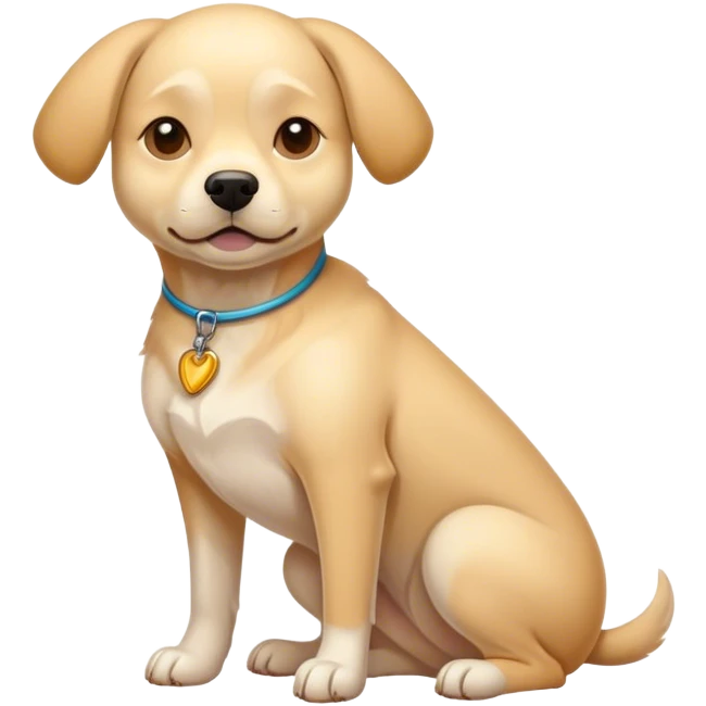 dog with the body of a human emoji
