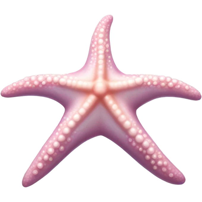 pearly pink starfish  emoji