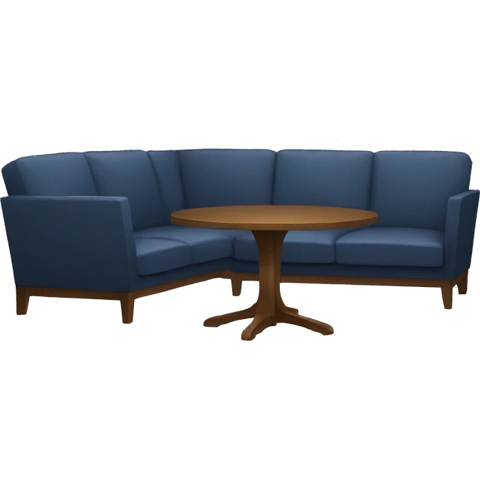 IKEA living room round table emoji