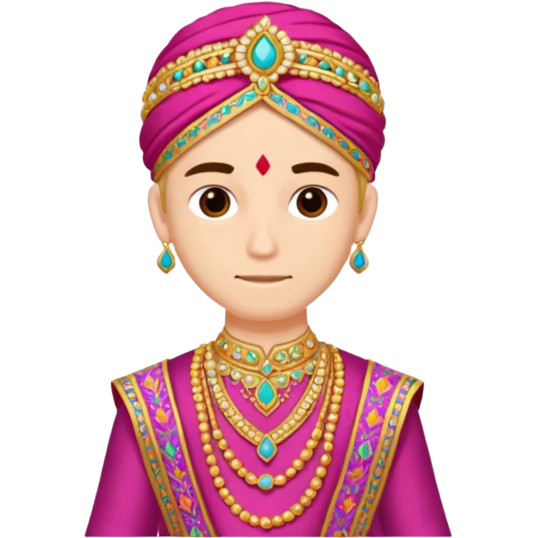 Ken wearing lehnga emoji