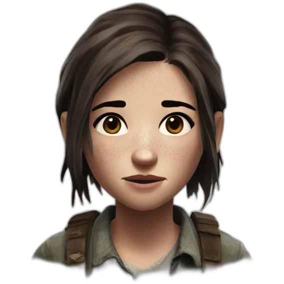 Ellie de the last of us emoji