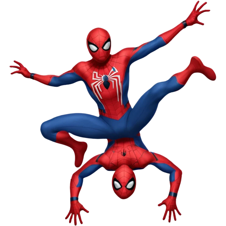Spider-Man backflip emoji