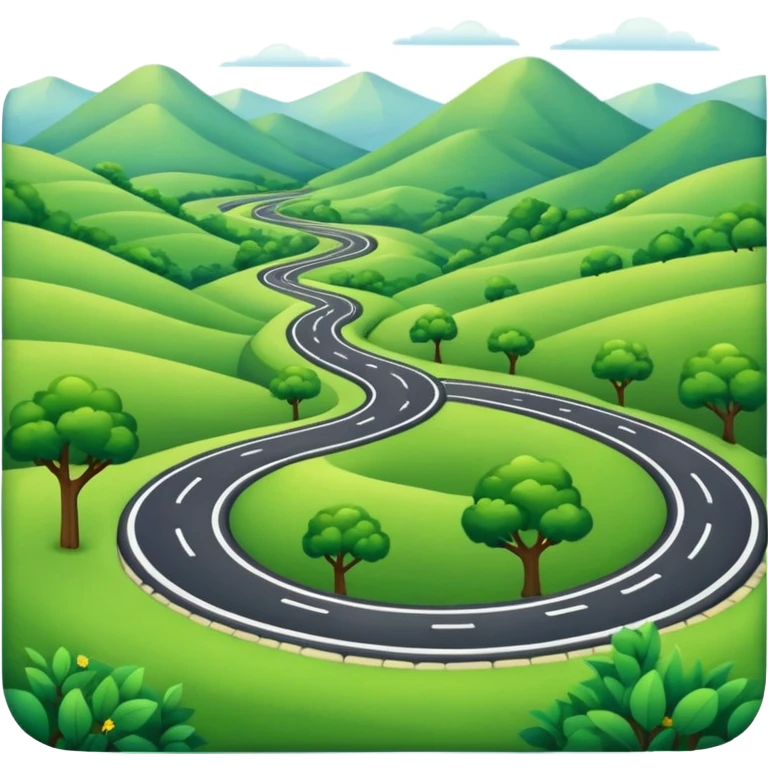 scenic drive emoji