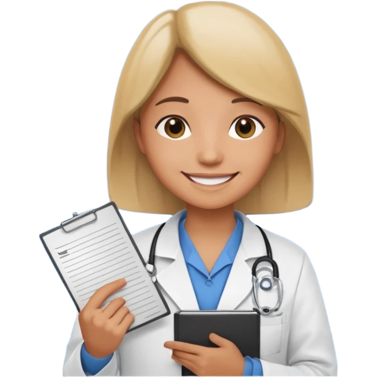 use the 3rd image, remove the face, and add some lines that would represent the text on the document emoji