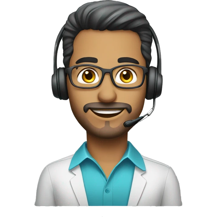 call center Saudi male agent  emoji