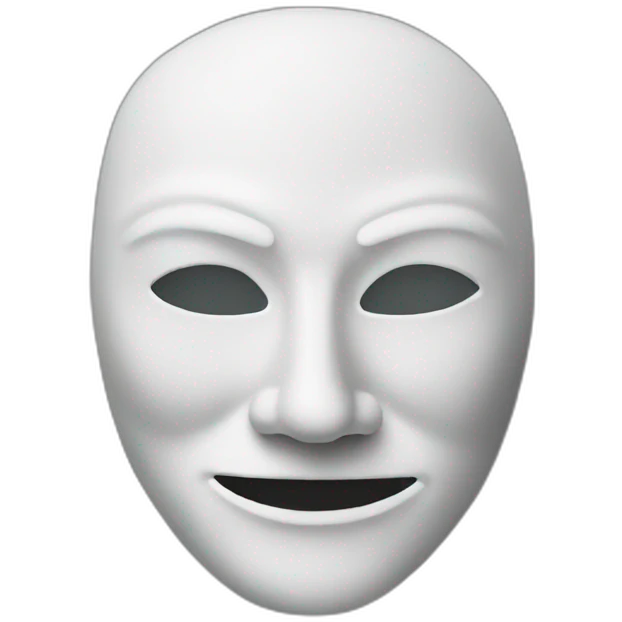 Anonymous mask emoji
