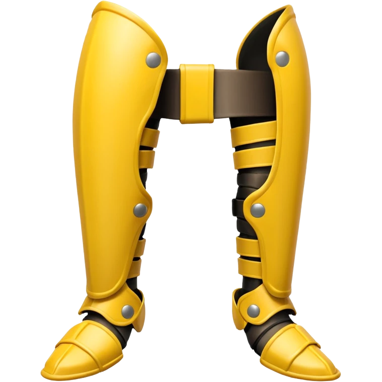 yellow predator bone leg armor emoji