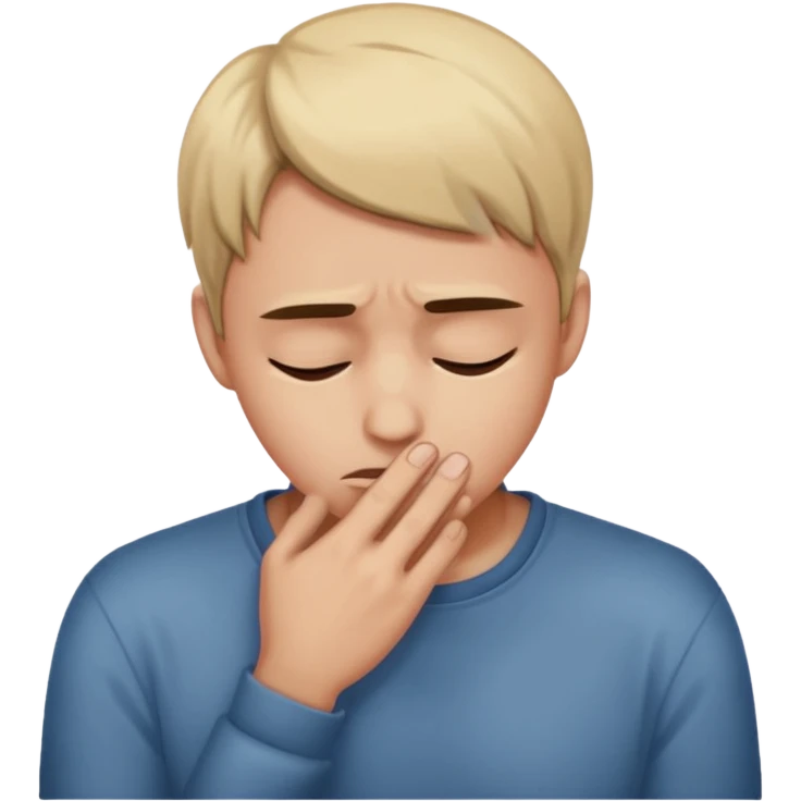 Self conscious hiding  emoji