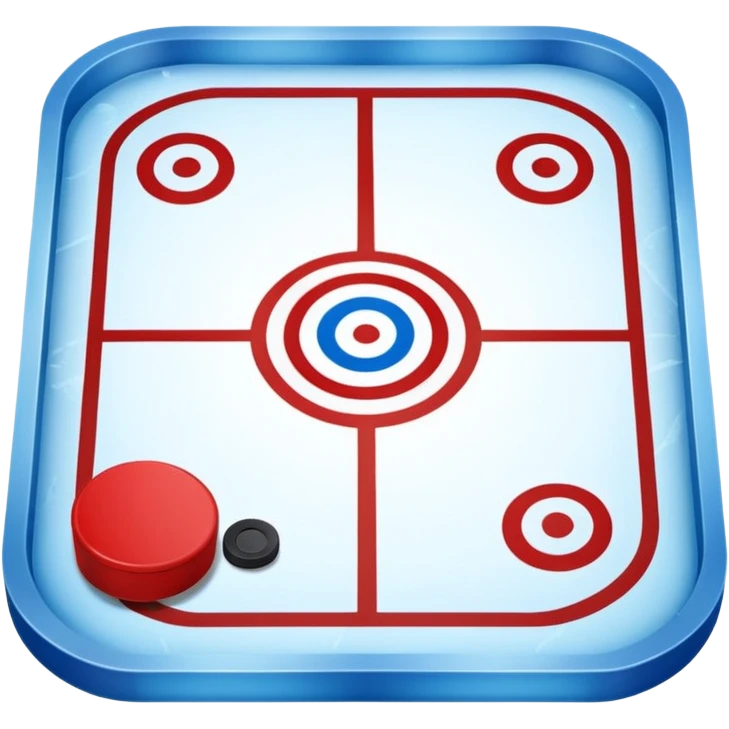 ice hockey field (#00A3E0) and red (#F9423A) emoji