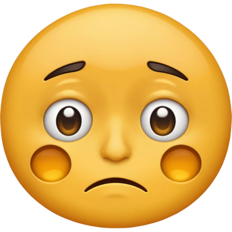 very tired face emoji