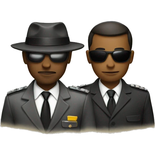 Two spy taking over the world emoji