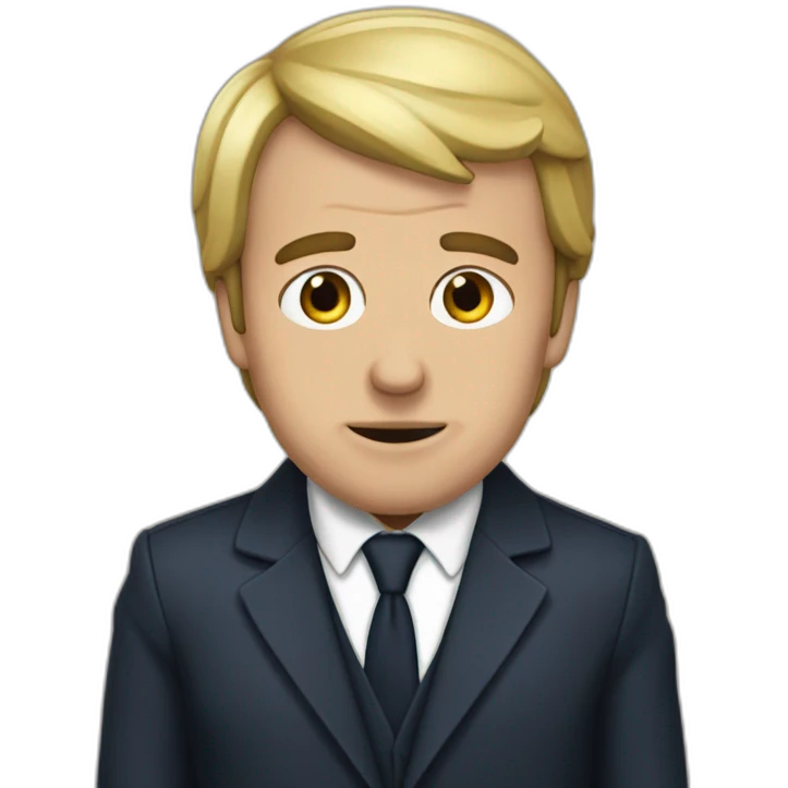 Macron-qui-pleure emoji