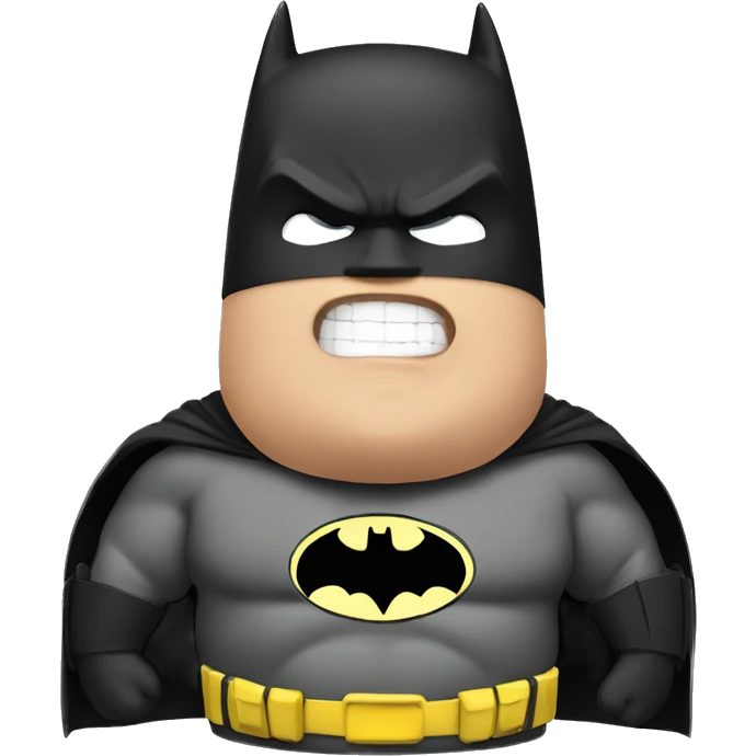 Fat Batman emoji