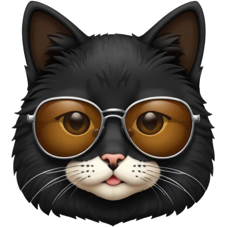 Cat wearing sunglasses emoji