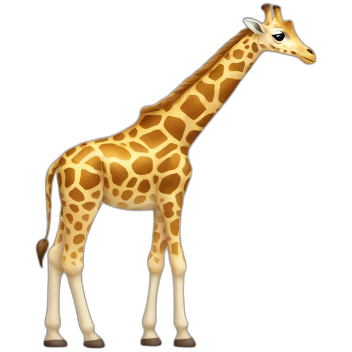 use iphone giraffe emoji