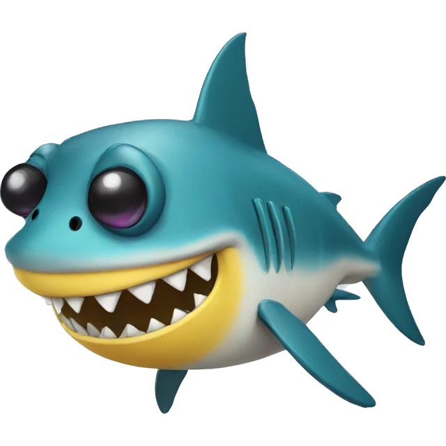 shark bee emoji
