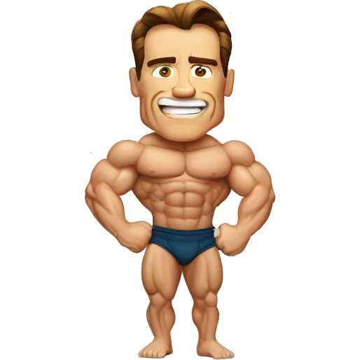 arnold schwarzenegger physique emoji