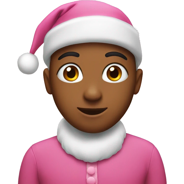 Pink Christmas  emoji