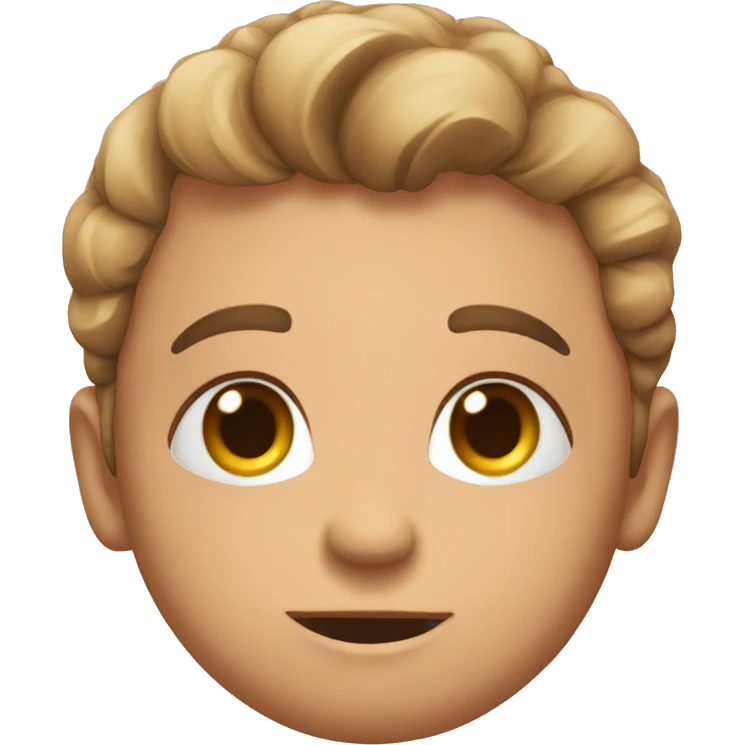 Blushing emoji