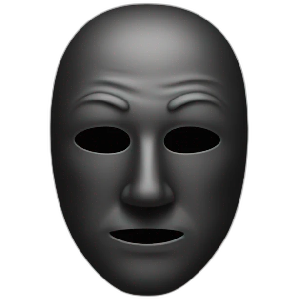 Anonimous mask emoji