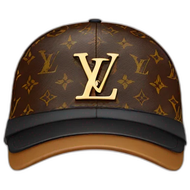 Louis Vuitton cap emoji