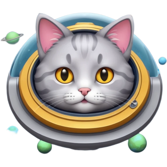 Cat in space emoji