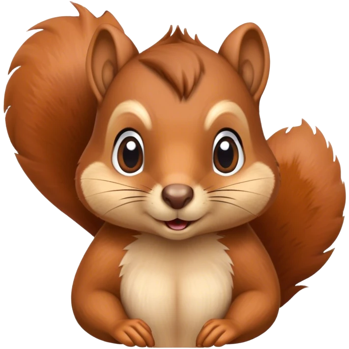 Sassy squirrel  emoji