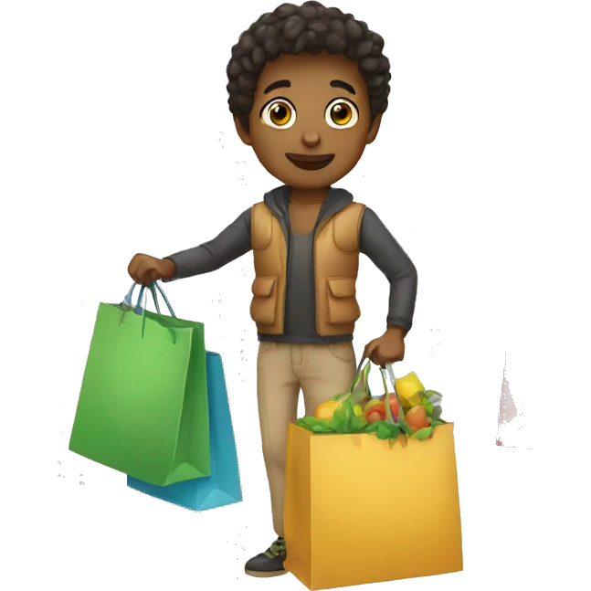 Compras emoji