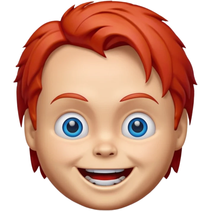 Un emojin de chuky emoji