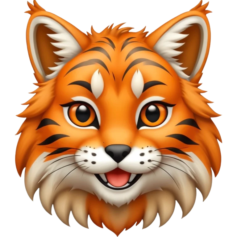 furry lynx happy emoji