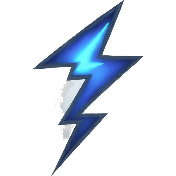 lightning emoji