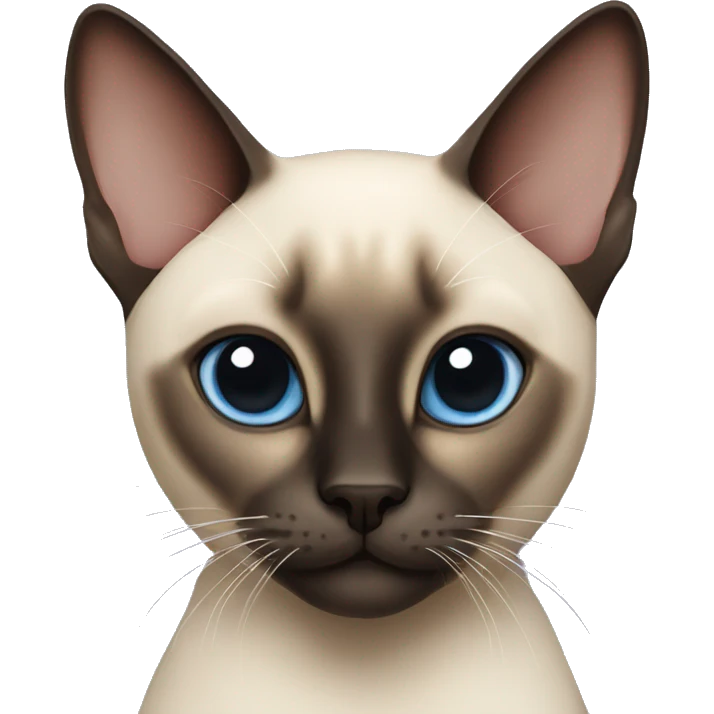 Siamese cat  emoji