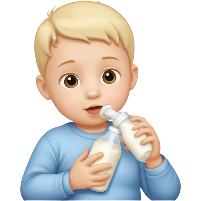 baby drinking milk  emoji
